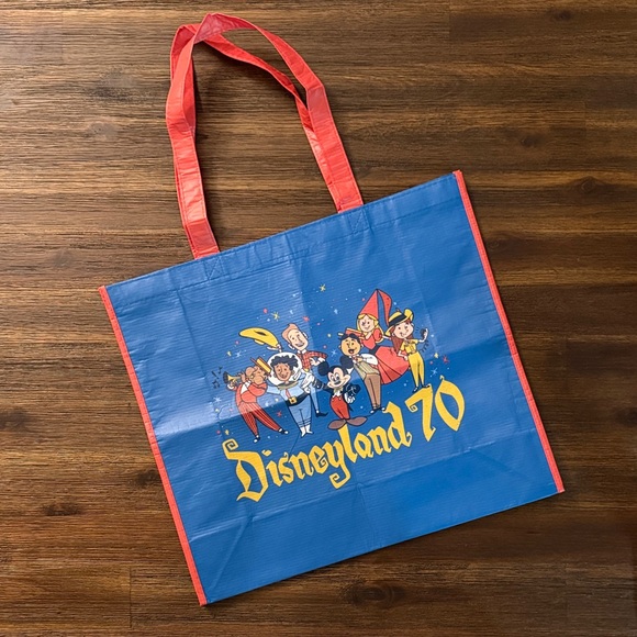 Disney Handbags - Disneyland 70th Anniversary Magic Key Exclusive Reusable Tote Bag NEW!
